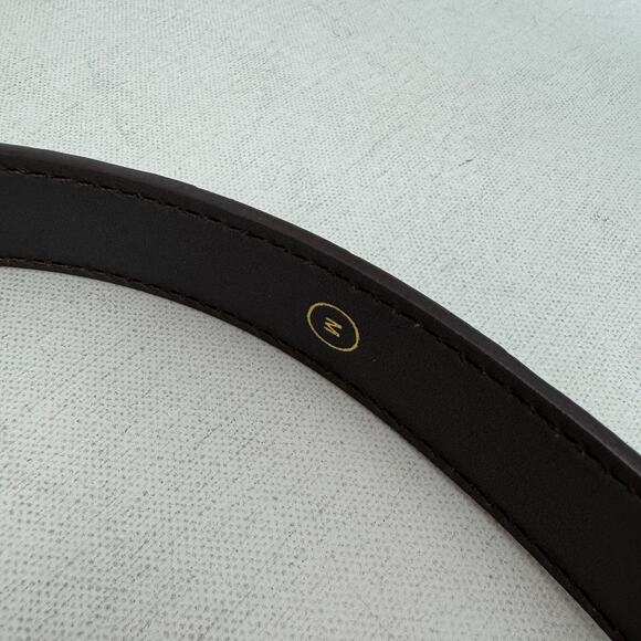 J. Crew Classic Belt in Croc-Embossed Leather